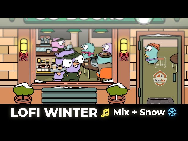 Lofi Winter Mix + Snow