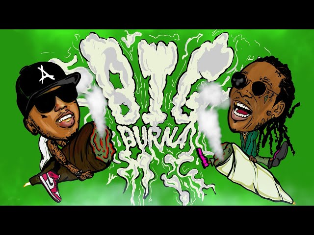Kid Ink - Big Burna feat Wiz Khalifa [Audio]
