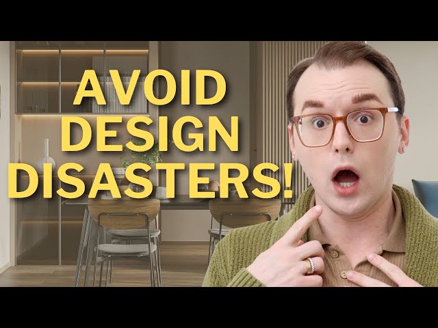 5 Interior Design Disasters You Might Be Making And How To Fix Them!