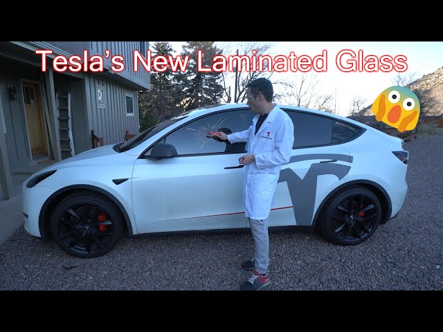 BREAKING: Putting Tesla's New Laminated Glass to the Test