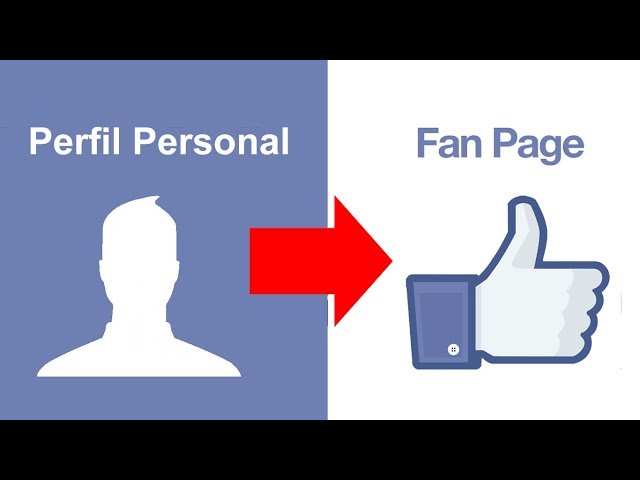 Como Convertir tu Perfil de Facebook en Pagina