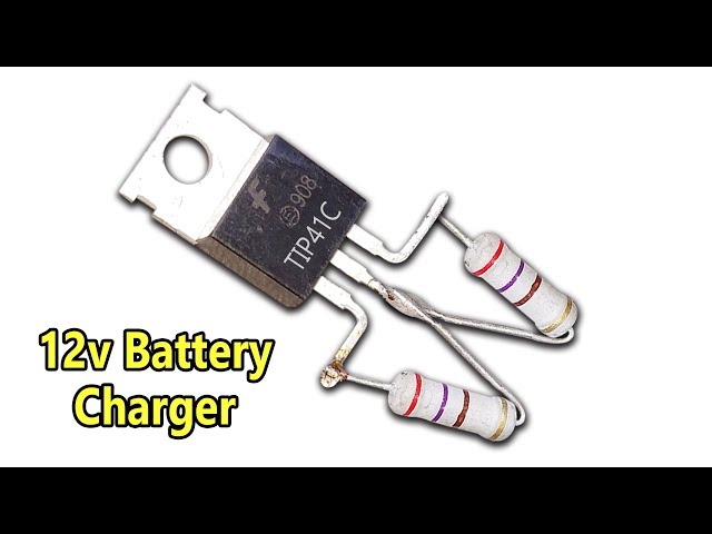 How To Make Standby 12v Battery Charger Easily