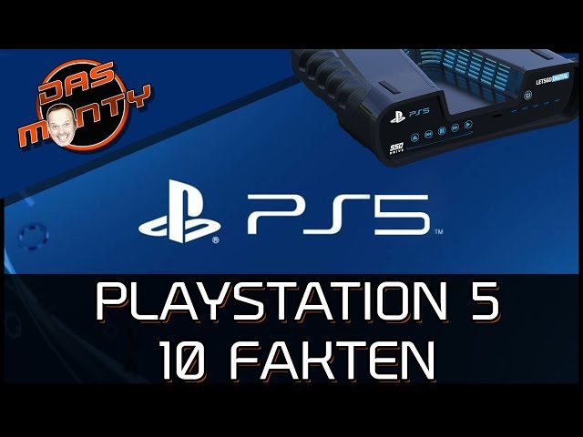 Playstation 5 - 10 Fakten zur PS5 von Sony | Dem Konkurrenten der Xbox Series X | DasMonty