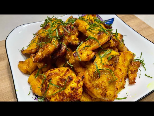 Quick Aromatic Turmeric Honey Fried Chicken Recipe / Cara Buat Ayam Goreng Kunyit 炸姜黄鸡肉
