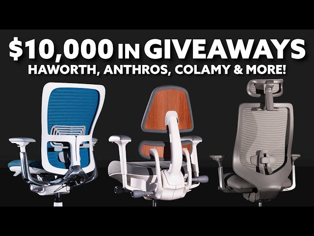 We Gave Away MORE THAN $10,000 in Office Chairs…