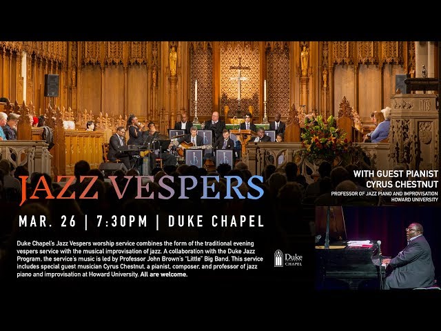 Jazz Vespers - 3/26/19