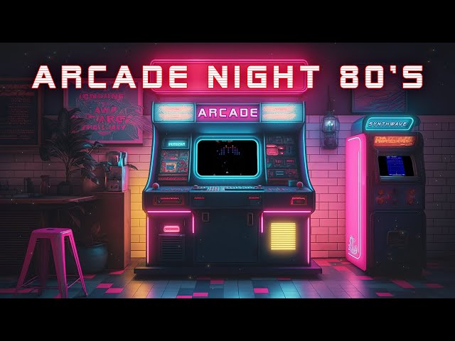 Arcade Night 80's 🕹️ Angel Sounds Go Back To The 80s 👾 Oldschool Arcade Gaming