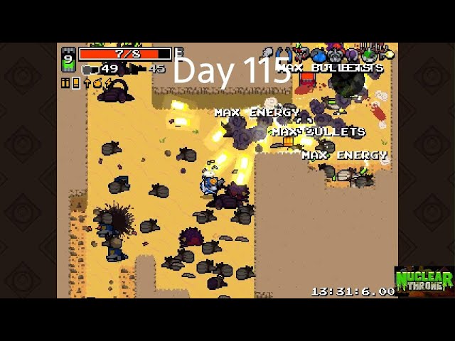 Playing nuclear throne until silksong comes out Day 115