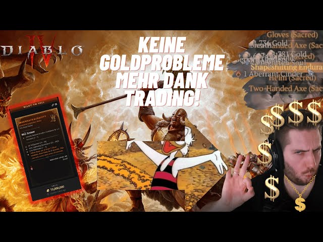 Diablo 4 Gold Trading Guide - SO findet ihr Items in Höllenfluten und verkauft sie & WERDET REICH!