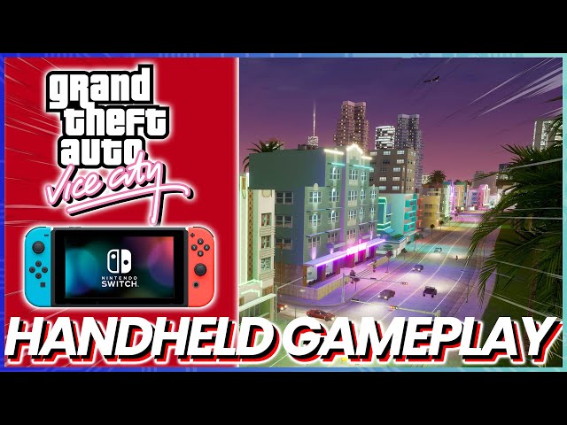 GTA Trilogy Vice City - The Definitive Edition On Switch