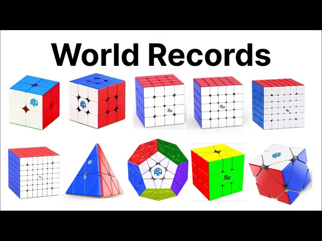 Rubik’s Cubes World Records