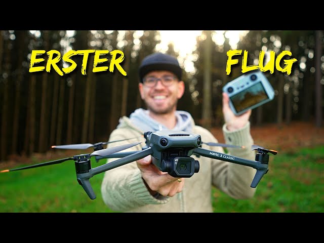 ERSTER FLUG - DJI MAVIC 3 CLASSIC - Die erste C1 Drohne / überragende Kamera
