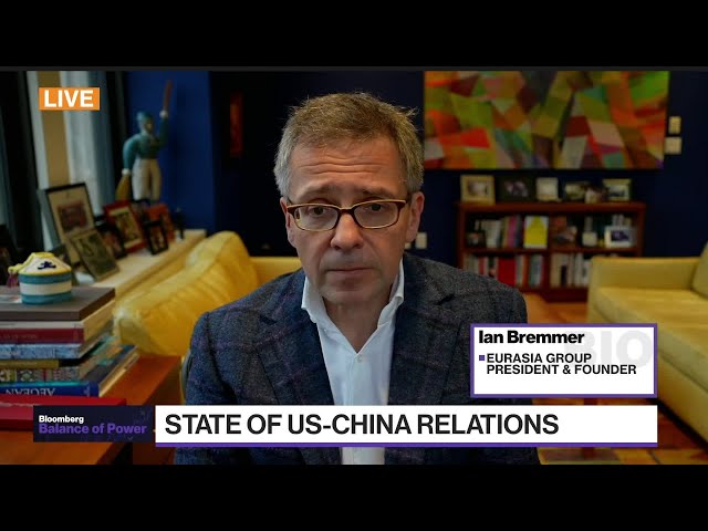 Eurasia Group's Bremmer on US-China Relations, Israel