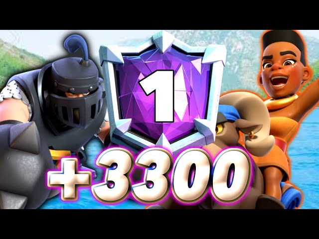 +3300 with New MK Ram Rider deck🥰-Clash Royale