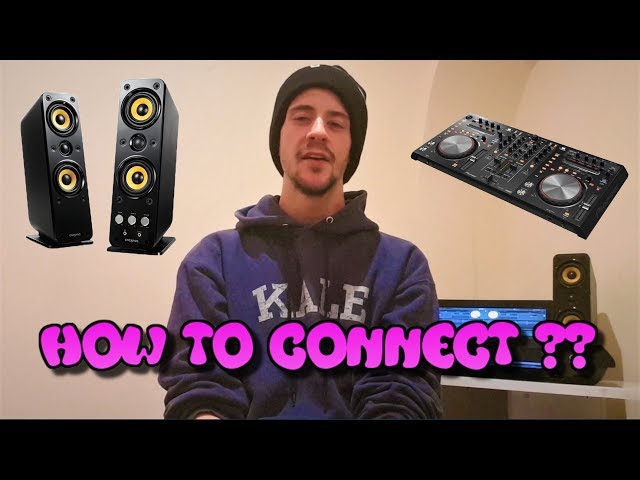 CONNECTING YOUR DJ CONTROLLER TO A PAIR OF COMPUTER SPEAKERS