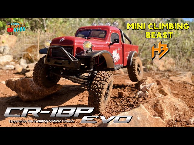 Mini Climbing Beast | Hobby Plus CR18P EVO HARVEST | Unboxing & First Drive | Cars Trucks 4 Fun