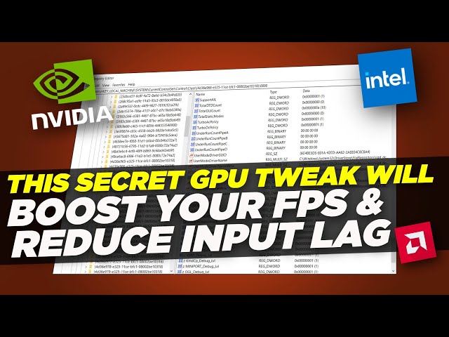 This Secret GPU Setting Will Boost your FPS & Reduce INPUT LAG!