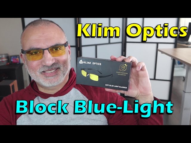 KLIM Optics Blue-Light blocking glasses review & test