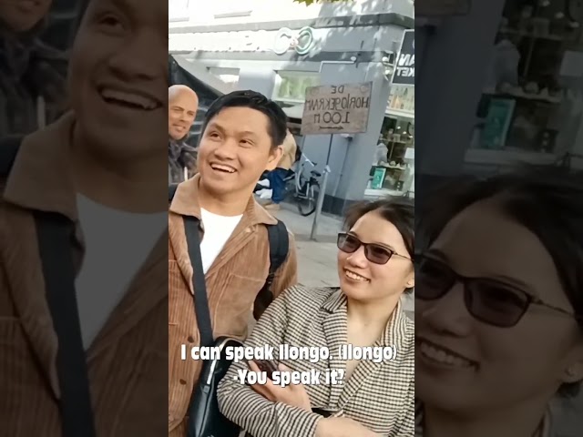 Strangers impressed when Dutchman speaks Tagalog and Ilongo