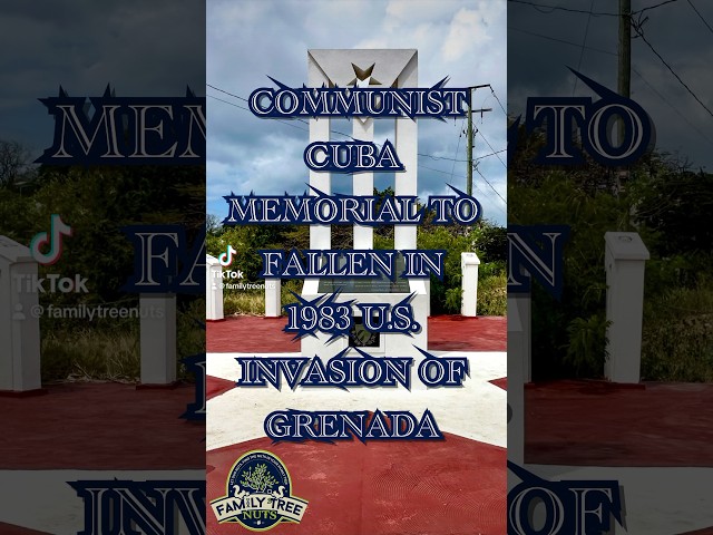 🇨🇺 Communist Cuba Memorial to 1983 U.S. Invasion of Grenada🇬🇩
