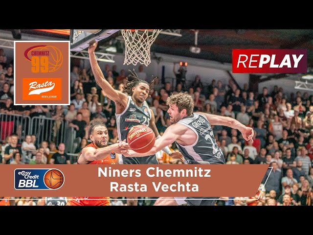 Basketball: Niners Chemnitz – Rasta Vechta | Basketball-Bundesliga Replay