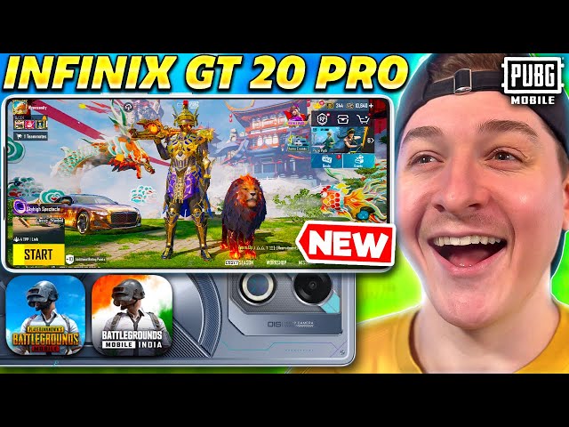 The PERFECT PHONE for PUBG MOBILE 🤯 Infinix GT 20 Pro Unboxing!