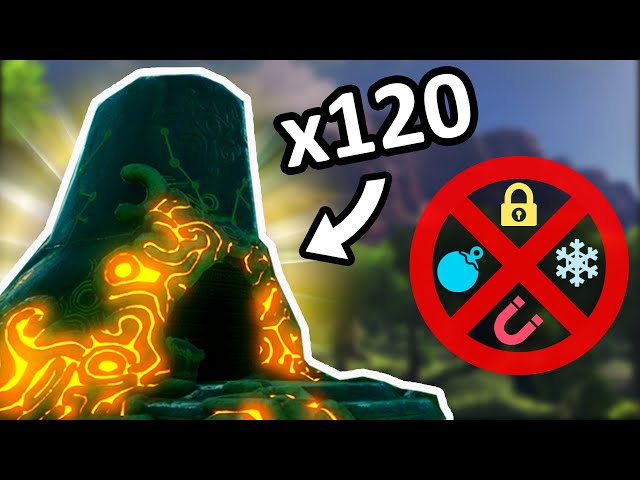 Can you beat EVERY Shrine WITHOUT using Runes?