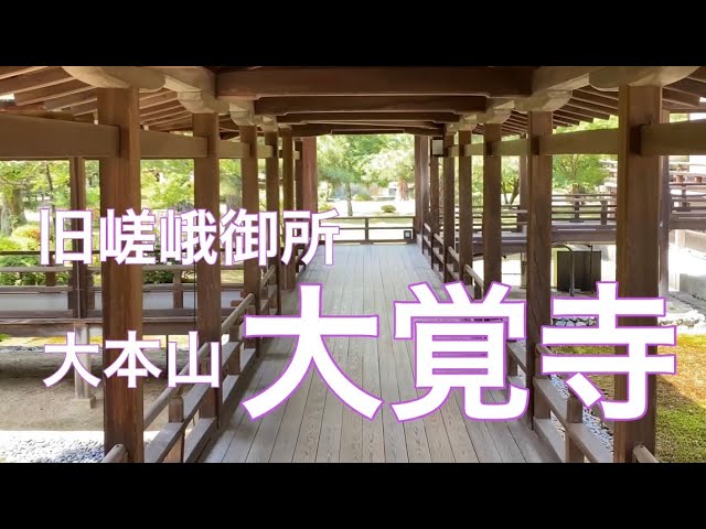 2021年6月8日（火）京都嵯峨 大覚寺を歩く Walk through Daikakuji Temple