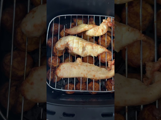 Xiaomi Smart AirFryer Chicken & Potatoes #airfryer