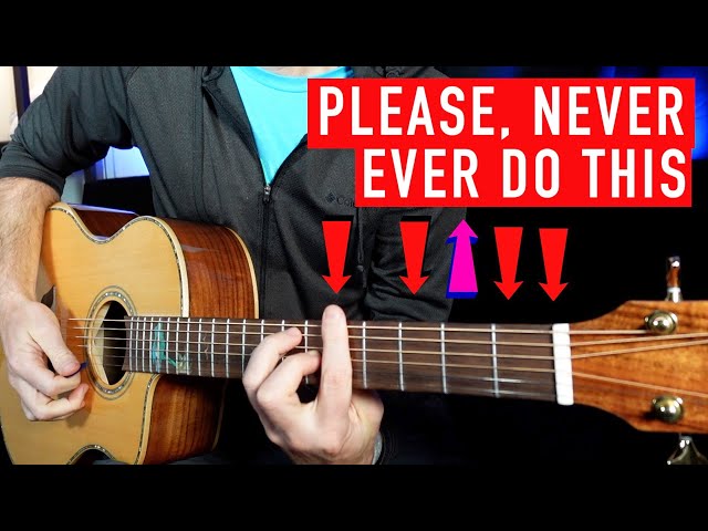 The 5 WORST Mistakes Every Beginner Guitar Player Makes