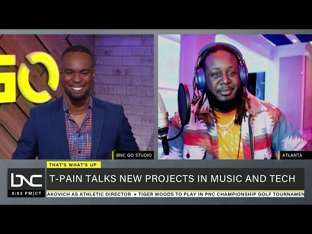 T-Pain on Using Platform for New Projects in Music and Technology