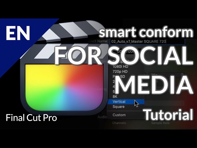 🎬 Final Cut Pro for Social Media: Smart Conforming, Titles + everything else you need to know!