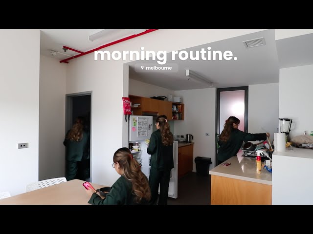 vlog • 7am winter morning routine in melbourne