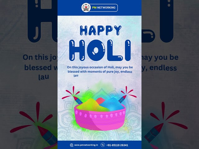 Happy Holi Greeting Happy Holi to All