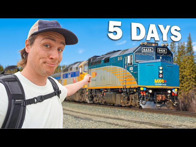 Riding Canada's iconic SLEEPER TRAIN - VIA Rail