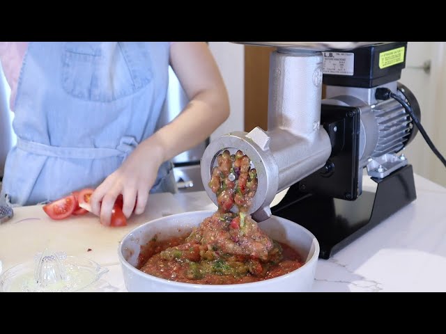 How to Make Homemade Salsa with Fabio Leonardi Tomato Milling Machines