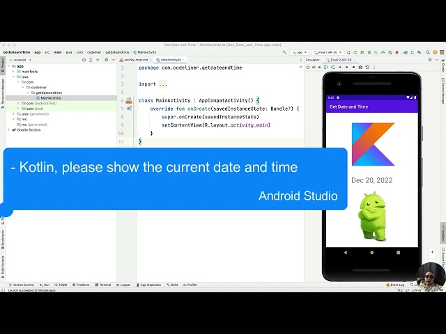 How to Get Current Date and Time in Android Studio