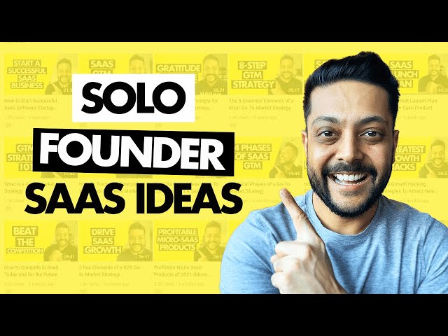 5 SaaS Ideas You Can Build as a Solo Founder