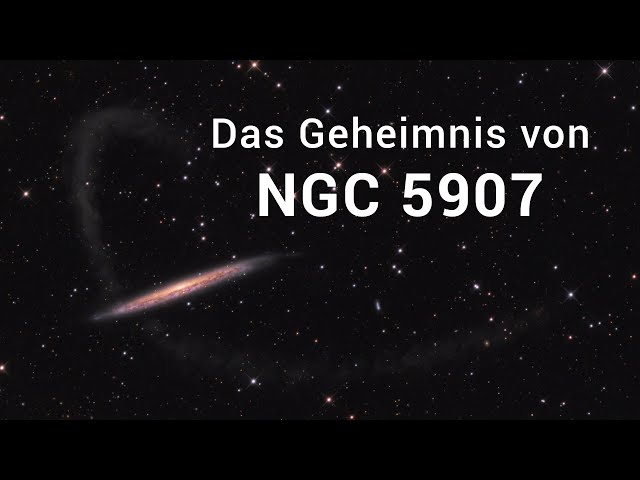 NGC 5907 - dem Sternstrom auf der Spur