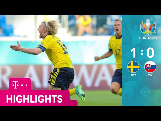 Schweden - Slowakei, Highlights | UEFA EURO 2020, Gruppenphase | MAGENTA TV