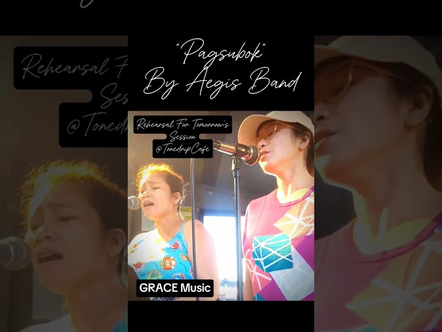 Pagsubok By Aegis Band-- GRACE Music cover song. Watch the full version in my fb page GRACE Music😍
