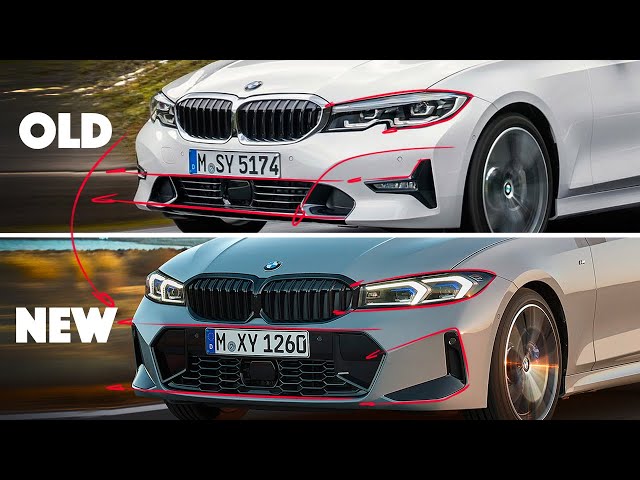 I'm stunned by the facelifted BMW 3-series
