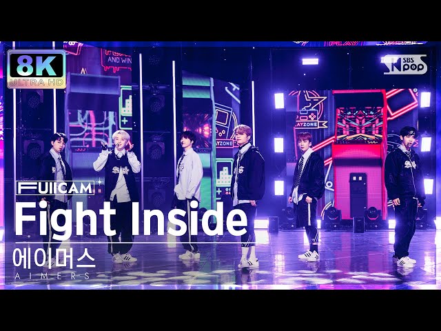 [SUPER ULTRA 8K] 에이머스 'Fight Inside' 풀캠 (AIMERS FullCam) @SBS Inkigayo 221211