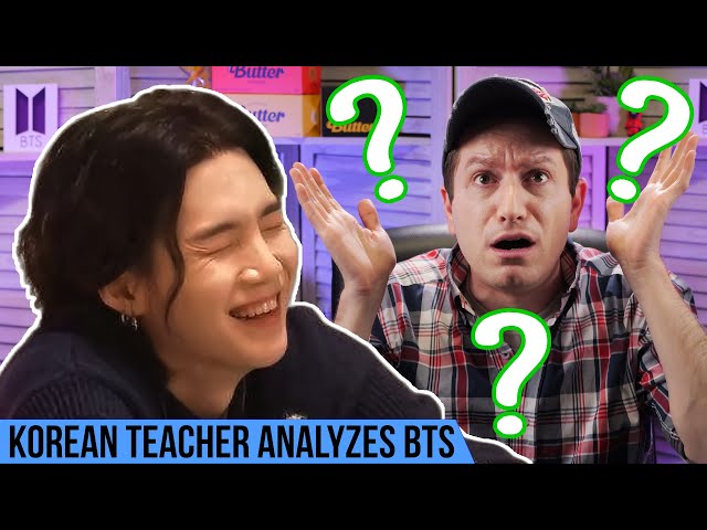 Why is Suga's Korean so IMPOSSIBLE to UNDERSTAND? | BTS Analyzed