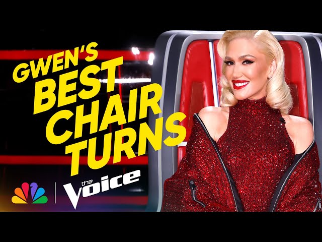 Gwen Stefani's Best Blind Audition Chair Turns | The Voice | NBC