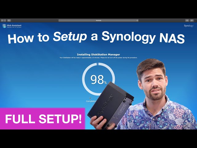 How to Setup a Synology NAS for the First Time | 4K TUTORIAL