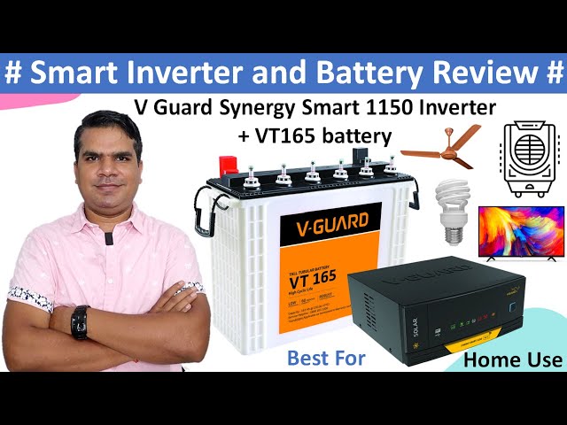 V Guard Smart Inverter and Inverter Battery 2024 Review | Best Inverter and battery for Home Use |