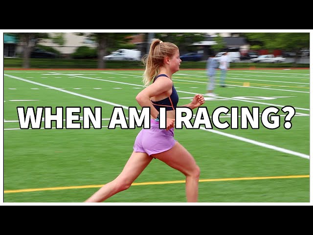 RACE UPDATE // being honest, a track workout, and hurdle practice