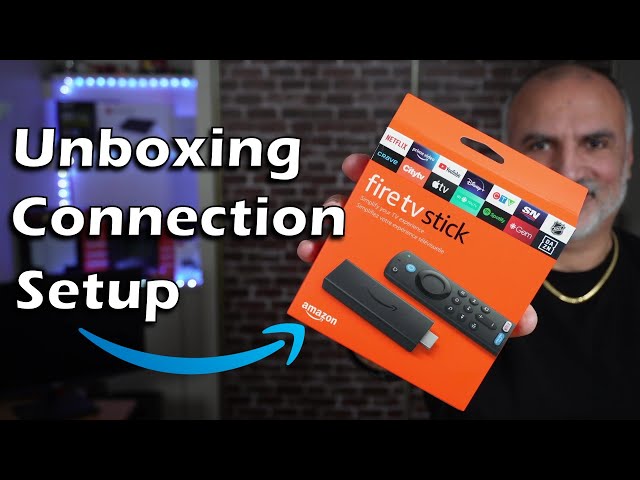 Amazon Fire TV Stick Connection, Setup and Unboxing