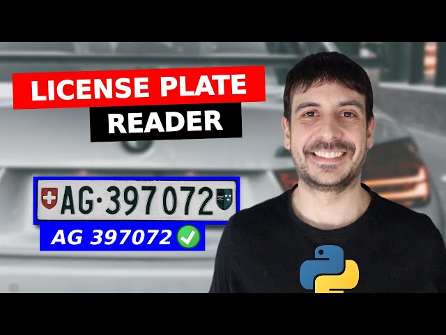Automatic number plate recognition with Python, Easyocr and OpenCV | Computer vision tutorial
